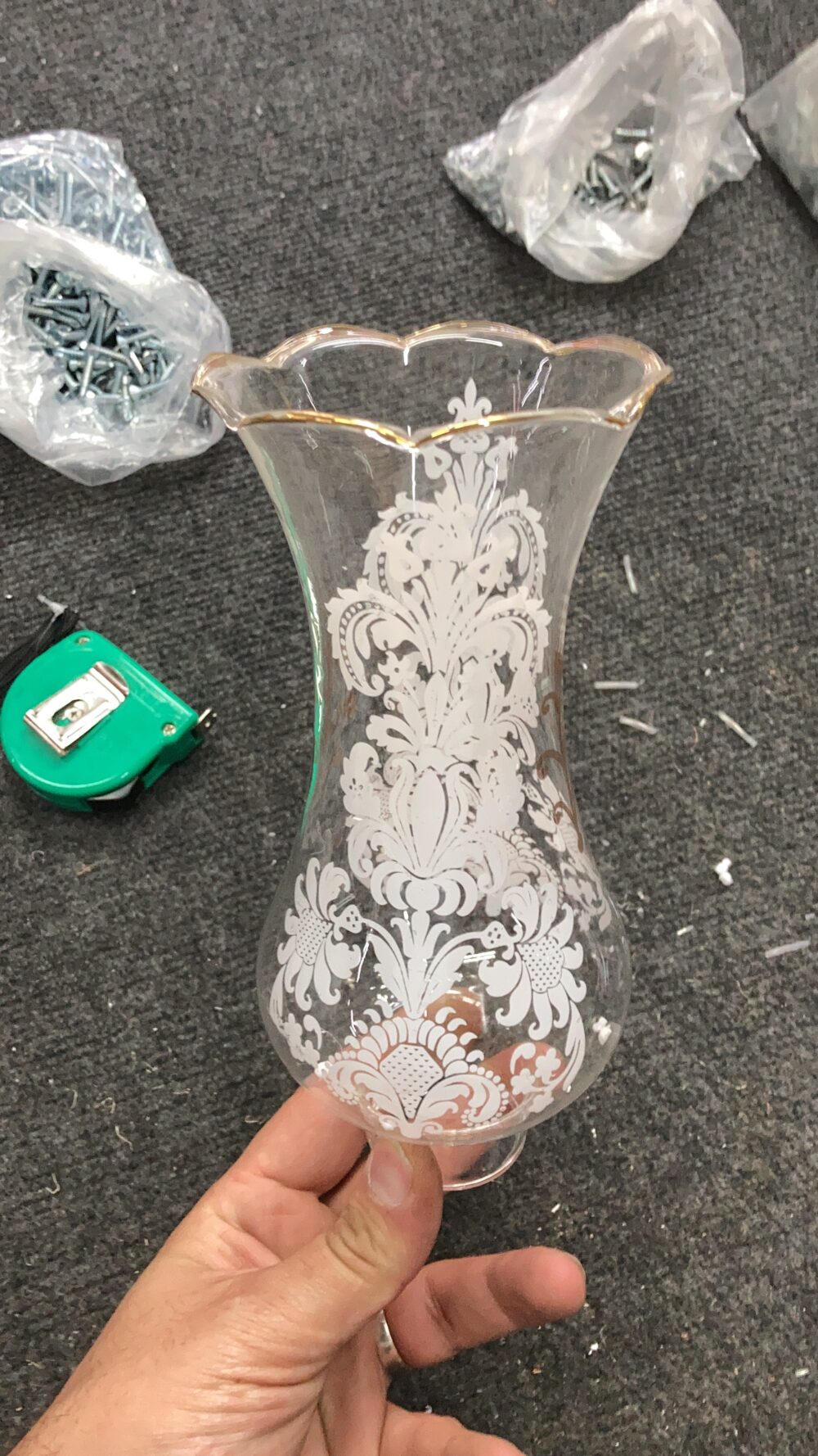 E14 Fanus Avize Camı ( Şeffaf ) - Image 4