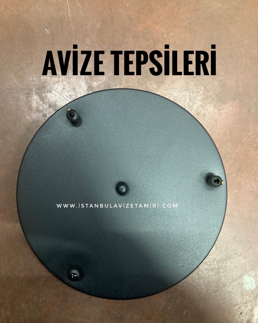 Avize Tepsileri ( SİYAH )