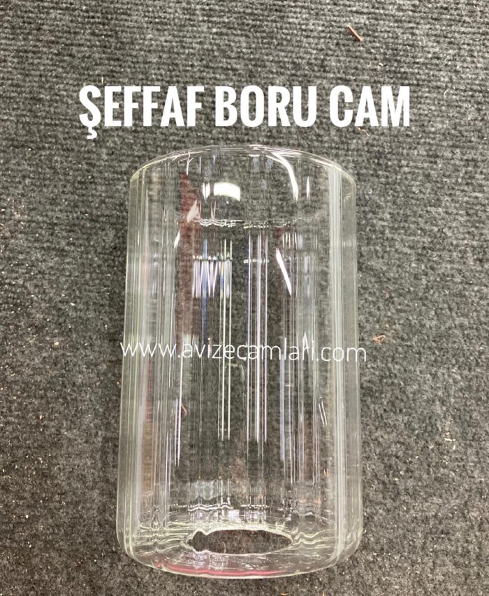 Boru Avize Camı ( Şeffaf )