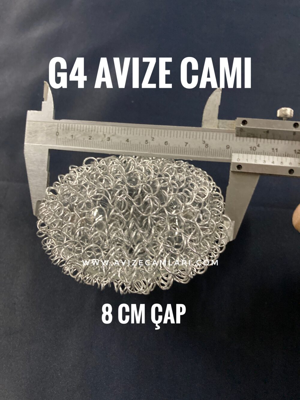 Dıştan Telli G4 Duy Telli Avize Camı ( BASIK ) - Image 2